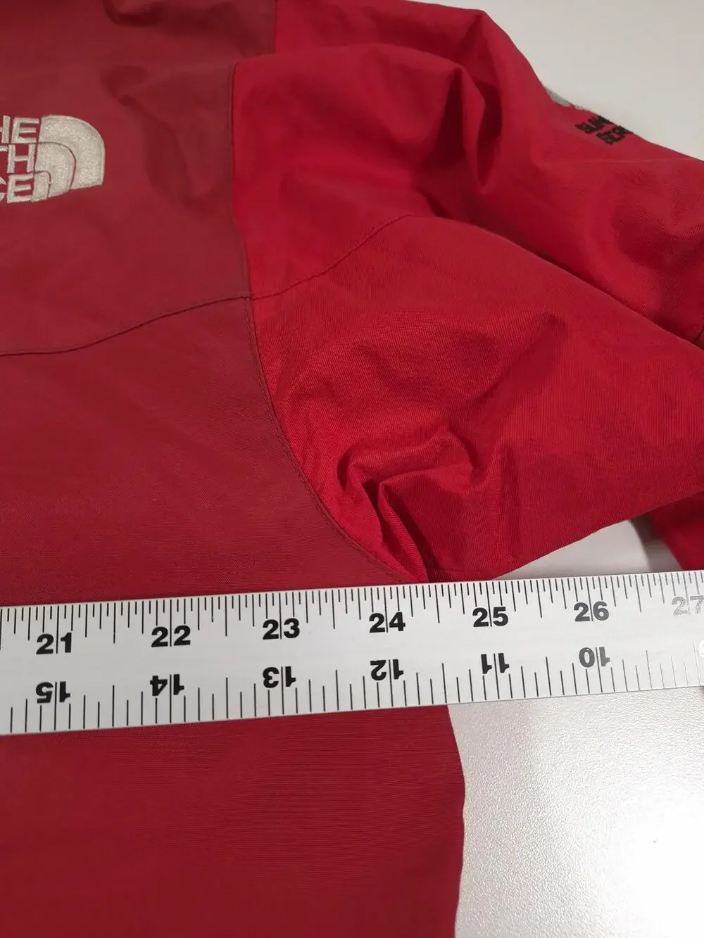 The North Face Jacket Mens L Red Summit Series Gore-Tex XCR Hooded Waterproof